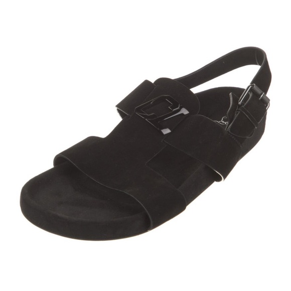 Christian Louboutin Suede Sandals - Picture 2 of 5